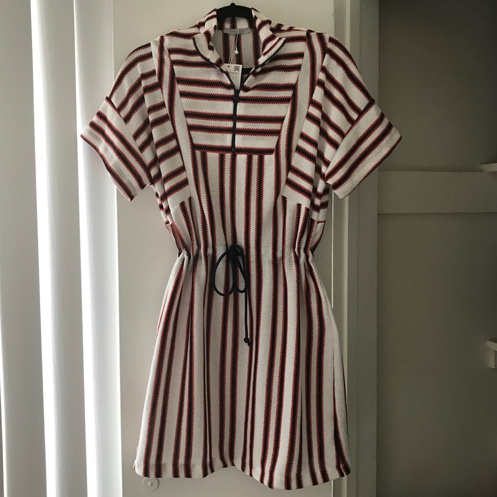 Zara red/white/blue sundress